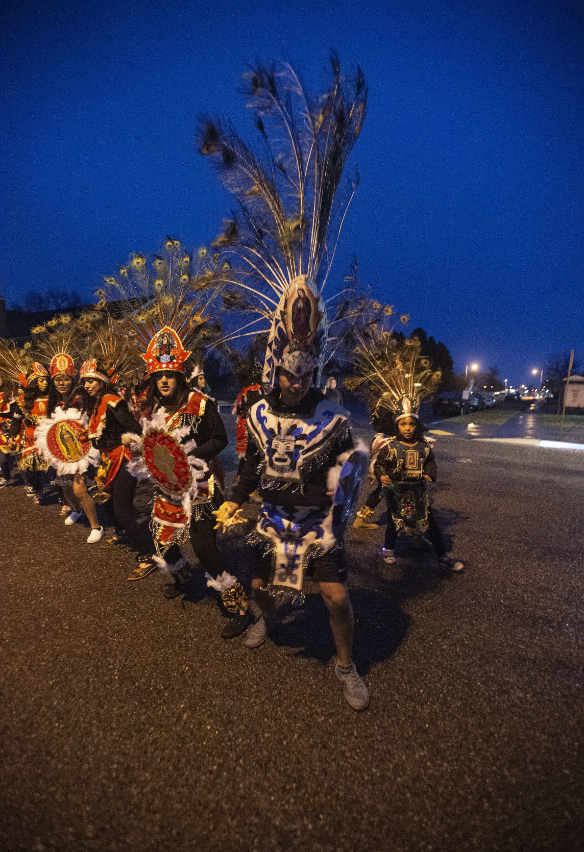 Feast of Guadalupe procession